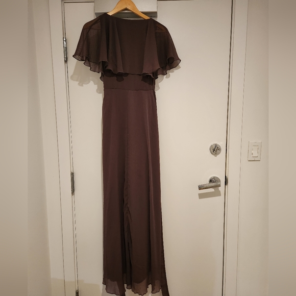 ASOS design - purple mauve maxi dress - size 4 US - Picture 4 of 5
